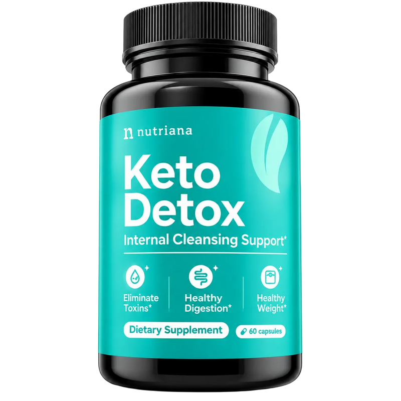 Nutriana Keto Detox Cleanser Supplement for Natural Detoxification